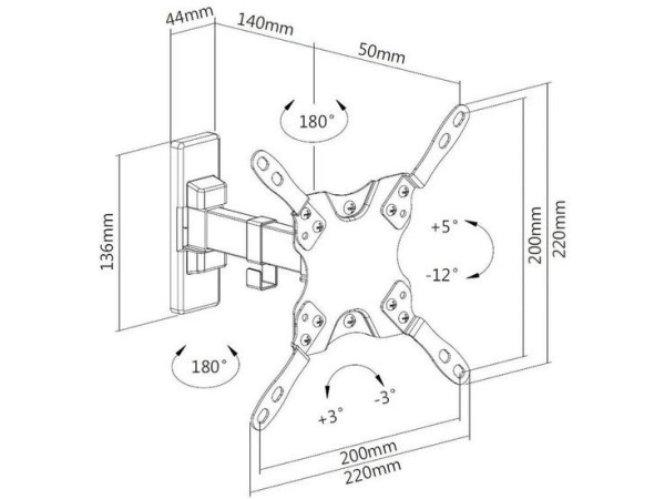 Кронштейн Ultramounts UM864B