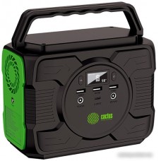 Портативная зарядная станция CACTUS CS-PCS144-EC5 (черный/зеленый)