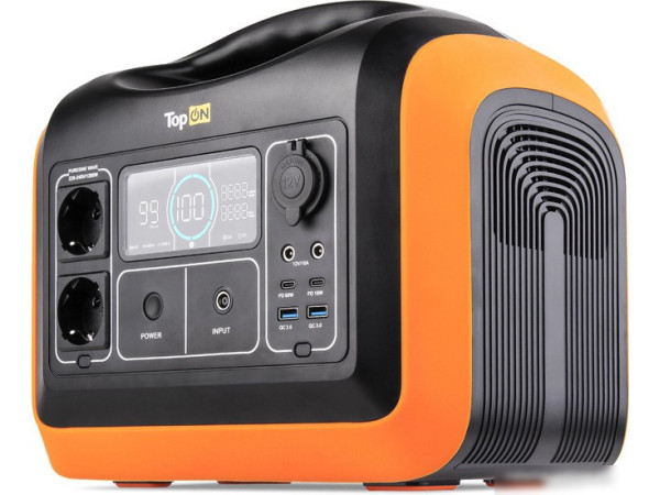 Портативная зарядная станция TopON TOP-X1200 (черный/оранжевый)