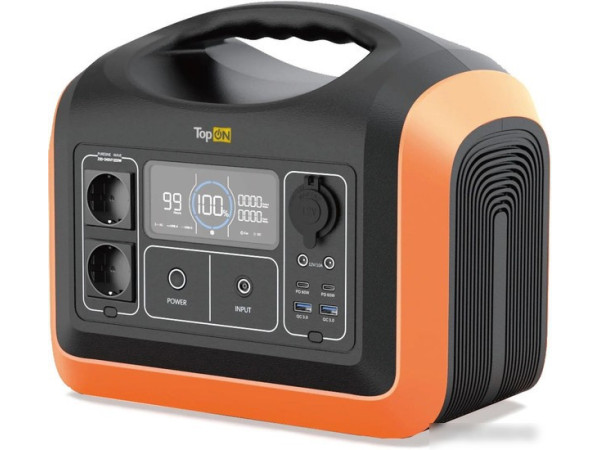 Портативная зарядная станция TopON TOP-X1200 (черный/оранжевый)