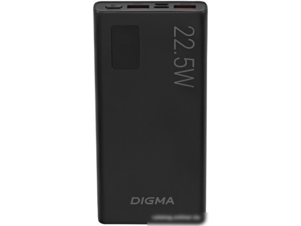 Внешний аккумулятор Digma DGPF10A 10000mAh (черный)