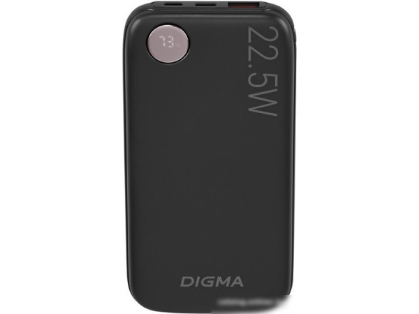 Внешний аккумулятор Digma DGPF10B 10000mAh (черный)