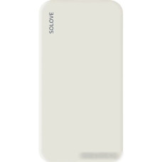 Внешний аккумулятор Solove 001M+ 10000mAh (белый)