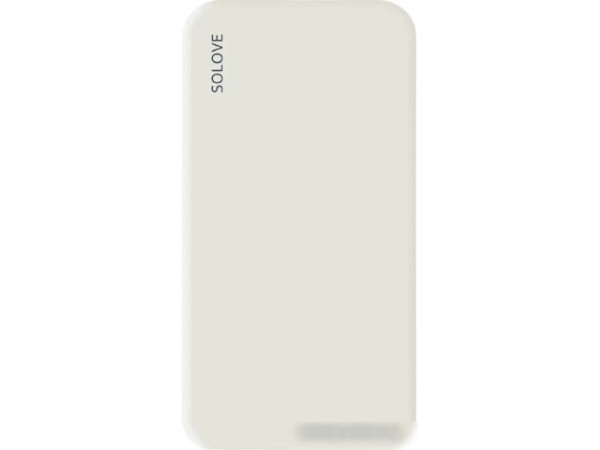 Внешний аккумулятор Solove 001M+ 10000mAh (белый)