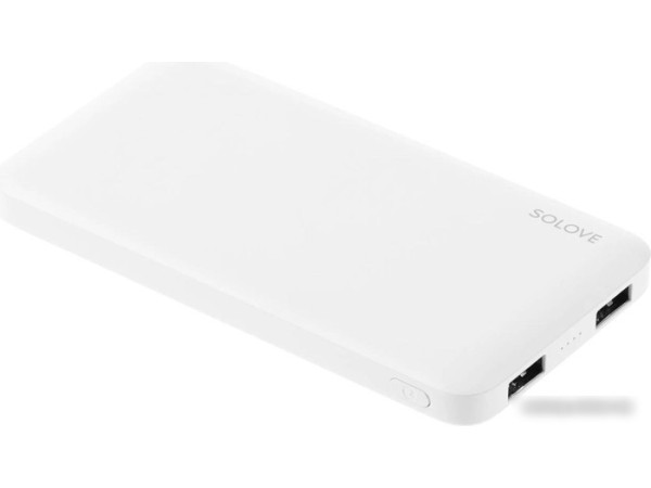 Внешний аккумулятор Solove 001M+ 10000mAh (белый)