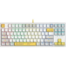 Клавиатура A4Tech Bloody S87 Energy White (Bloody BLMS Red Plus)