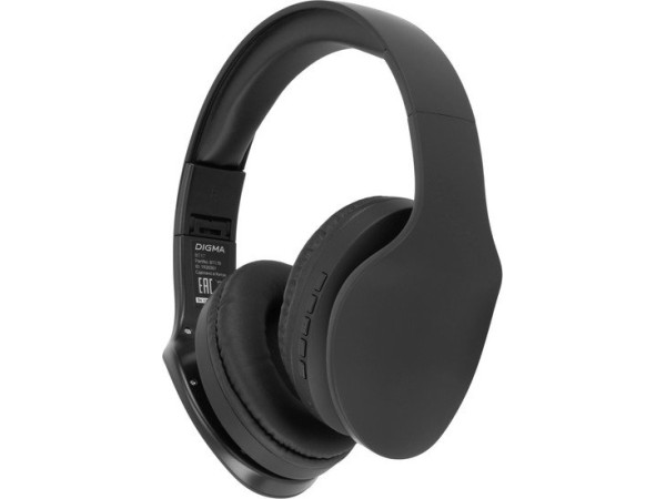 Наушники Digma BT-17 (черный)