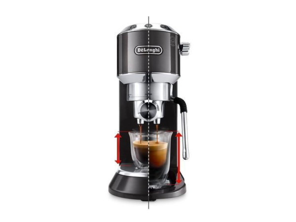 Рожковая помповая кофеварка DeLonghi Dedica Arte EC885.GY