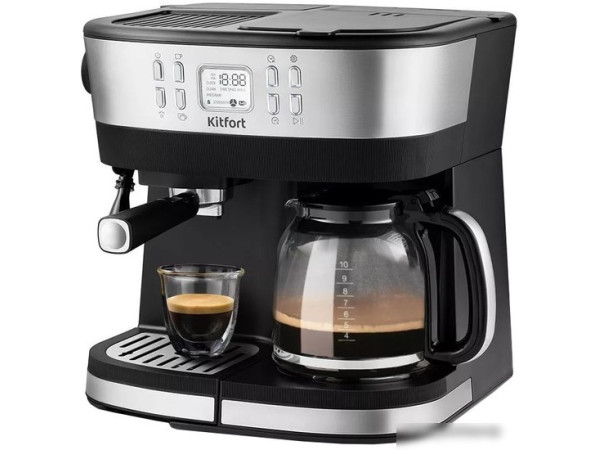Рожковая помповая кофеварка Kitfort KT-771