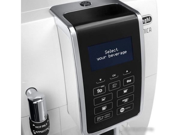 Эспрессо кофемашина DeLonghi Dinamica ECAM 350.35.W