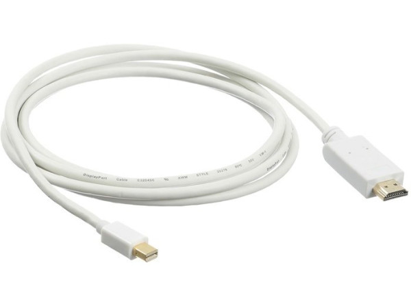 Кабель Buro miniDisplayport m/HDMI m 2 м