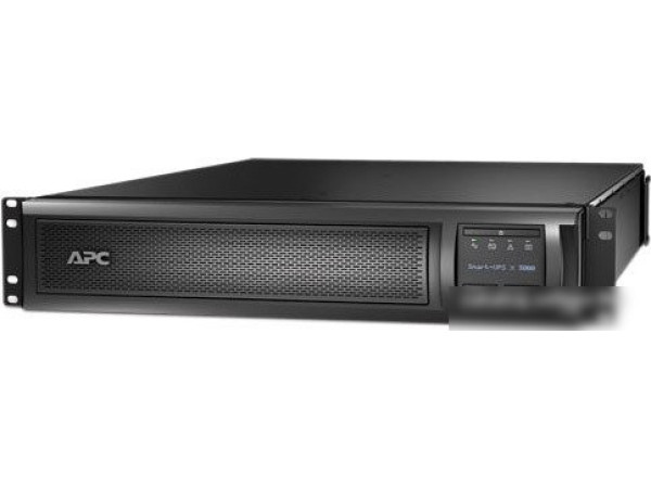 Источник бесперебойного питания APC Smart-UPS X 3000VA Rack/Tower LCD 200-240V (SMX3000RMHV2U)