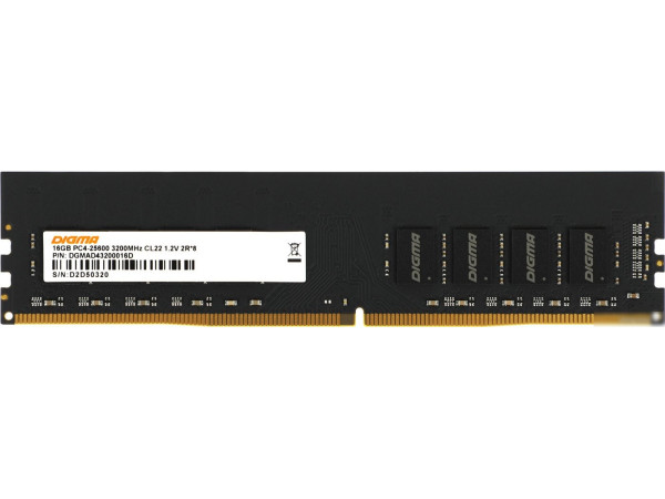 Оперативная память Digma 16ГБ DDR4 3200 МГц DGMAD43200016D