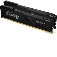 Оперативная память Kingston FURY Beast 2x32GB DDR4 PC4-25600 KF432C16BBK2/64