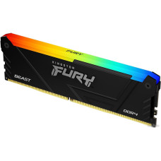 Оперативная память Kingston FURY Beast RGB 8ГБ DDR4 3733 МГц KF437C19BB2A/8