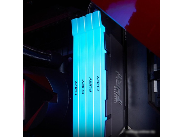Оперативная память Kingston FURY Renegade RGB 2x8ГБ DDR4 3600МГц KF436C16RB2AK2/16