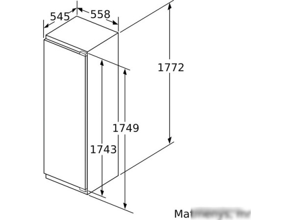 Морозильник Bosch Serie 4 GIN81AEF0