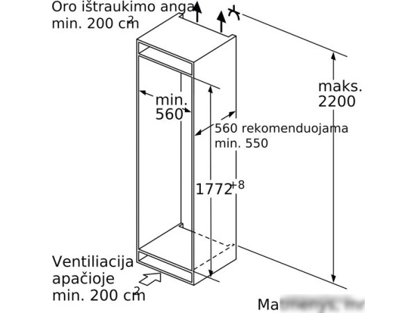 Морозильник Bosch Serie 4 GIN81AEF0