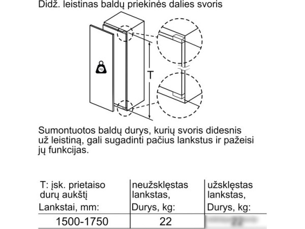 Морозильник Bosch Serie 4 GIN81AEF0