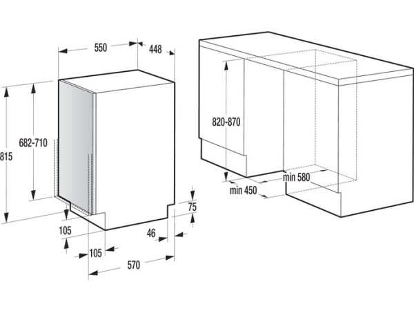 Посудомоечная машина Hansa ZIM 476H