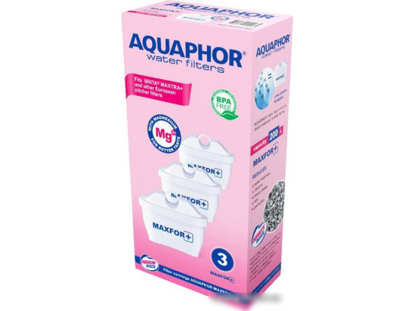 Комплект картриджей АКВАФОР Maxfor+ MG (3 шт)