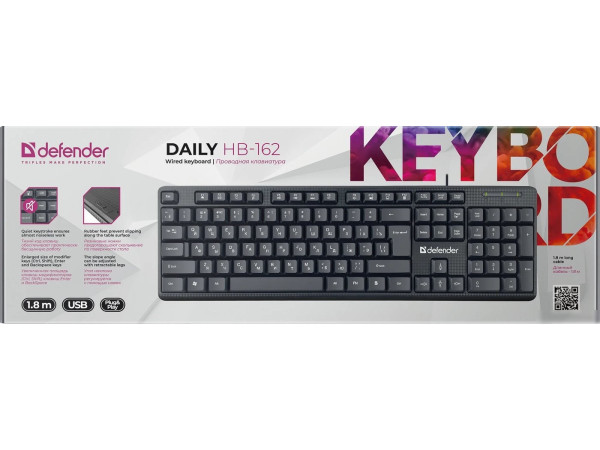 Клавиатура Defender Daily HB-162
