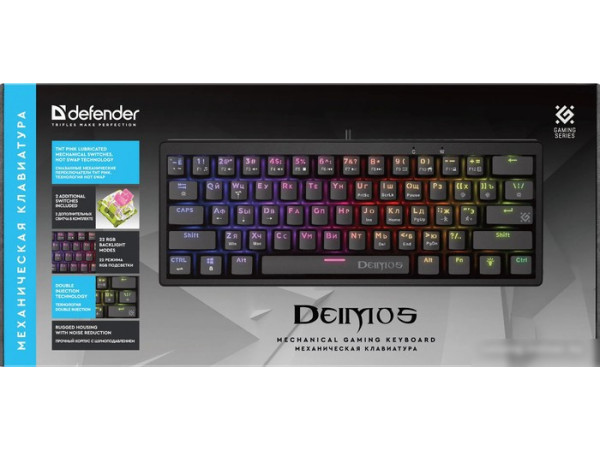 Клавиатура Defender Deimos GK-303