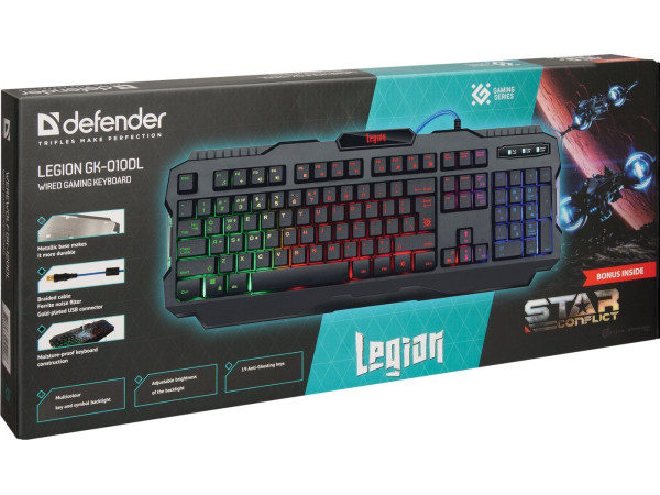 Клавиатура Defender Legion GK-010DL