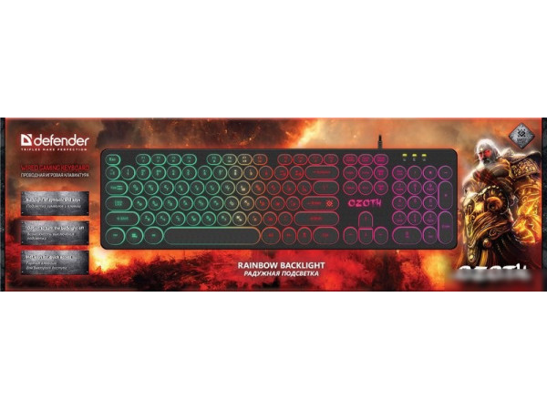 Клавиатура Defender Ozoth GK-106