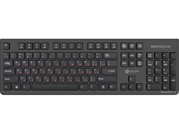 Клавиатура Oklick 505M (черный)