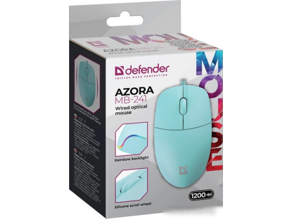 Мышь Defender Azora MB-241 (мятный)