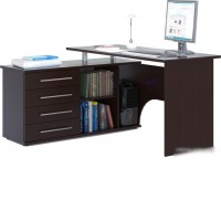 Компьютерный стол Сокол КСТ-109 левый (венге)