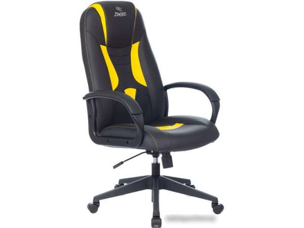 Кресло Zombie 8 (черный/желтый)