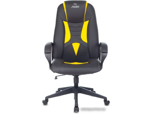 Кресло Zombie 8 (черный/желтый)