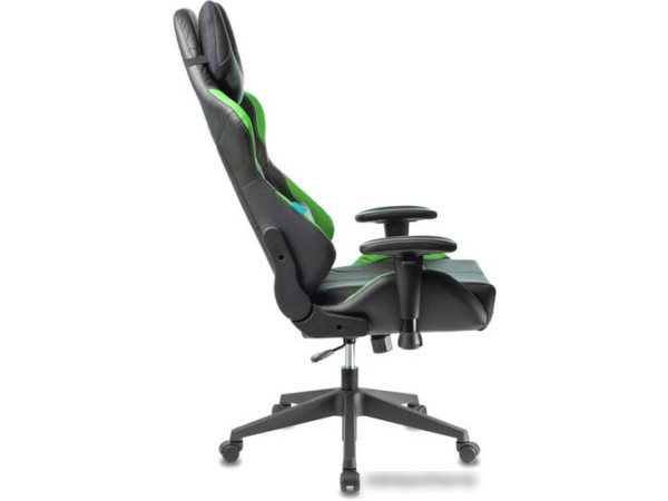 Кресло Бюрократ Viking 5 Aero (черный/зеленый)