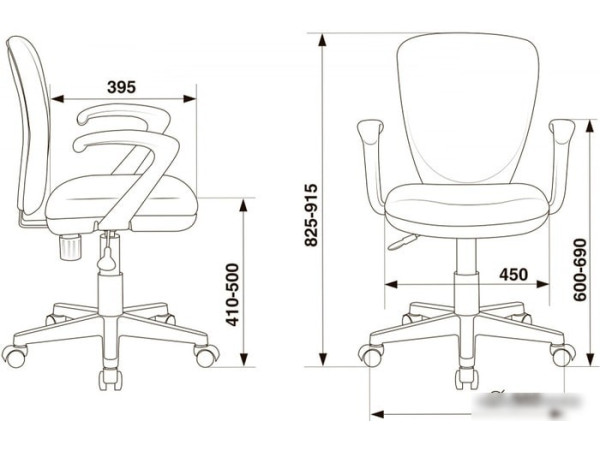 Компьютерное кресло Бюрократ KD-W10AXSN/26-22 (красный)