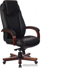 Кресло Бюрократ T-9923WALNUT (черный)