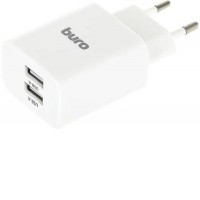 Сетевое зарядное Buro BUWE1 (белый)