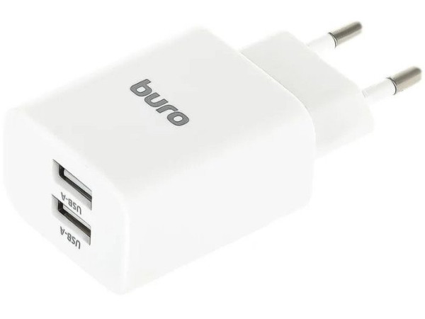 Сетевое зарядное Buro BUWE1 (белый)
