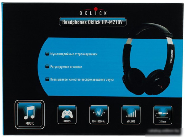 Наушники Oklick HP-M211V