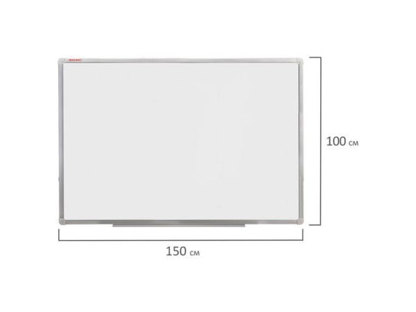 Магнитно-маркерная доска BRAUBERG Стандарт 100х150 см 235523