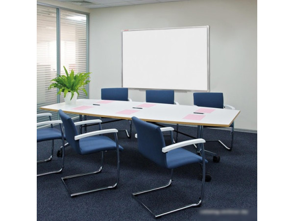 Магнитно-маркерная доска BRAUBERG Стандарт 100х150 см 235523