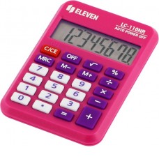 Калькулятор Eleven LC-110NR-PK (розовый)