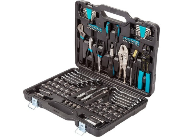 Универсальный набор инструментов Bort BTK-123 (123 предмета)