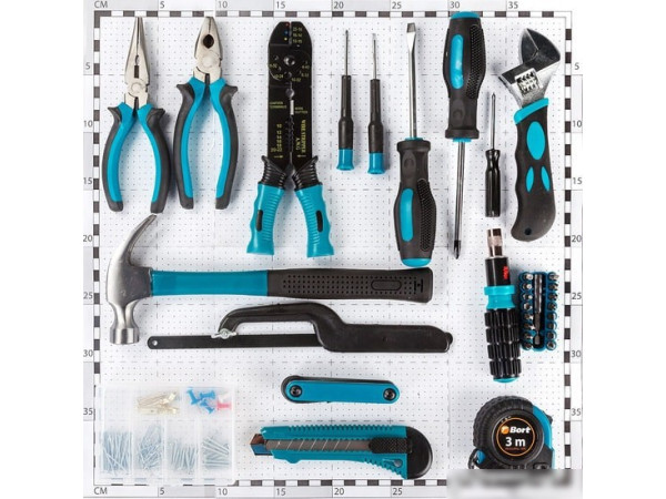 Универсальный набор инструментов Bort BTK-160 (38 предметов)