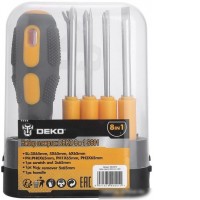 Набор отвертка с битами Deko SS01 (8 предметов)