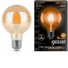 Светодиодная лампа Gauss E27 6Вт 2400К [105802006]