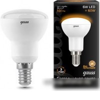 Светодиодная лампа Gauss E14 6Вт 2700K [106001106]