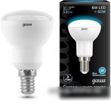 Светодиодная лампа Gauss E14 6Вт 4100K [106001206]