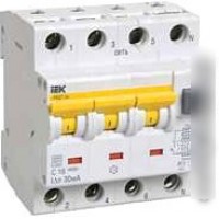 Дифференциальный автомат IEK АВДТ 34 C25 30мА MAD22-6-025-C-30
